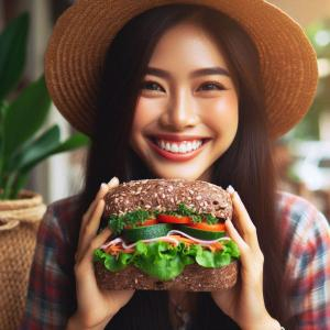 Bánh mì gạo lứt có giúp giảm cân không? Bánh mì gạo lứt bao nhiêu calo?